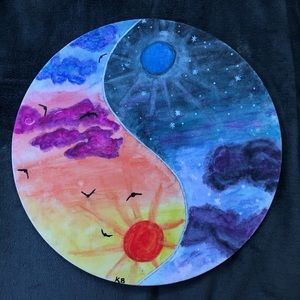 Day N’ Night Yin-Yang Painting